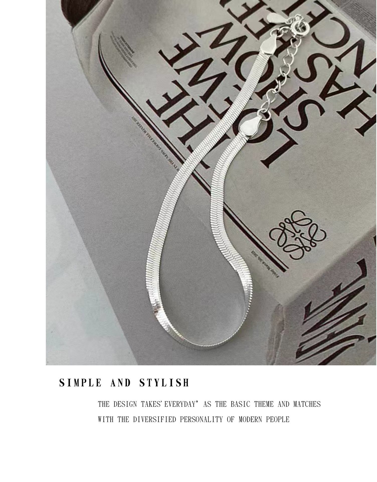 5g Weight Bracelets Classification 925 sterling silver Chain Material 1 Piece Quantity Holiday, Daily Occasion 925 Sterling Silver Material Geometric Pattern Women's Gender Plating Design Simple Style, Classic Style Style 925 Sterling Silver Bracelets Simple Style Classic Style 4