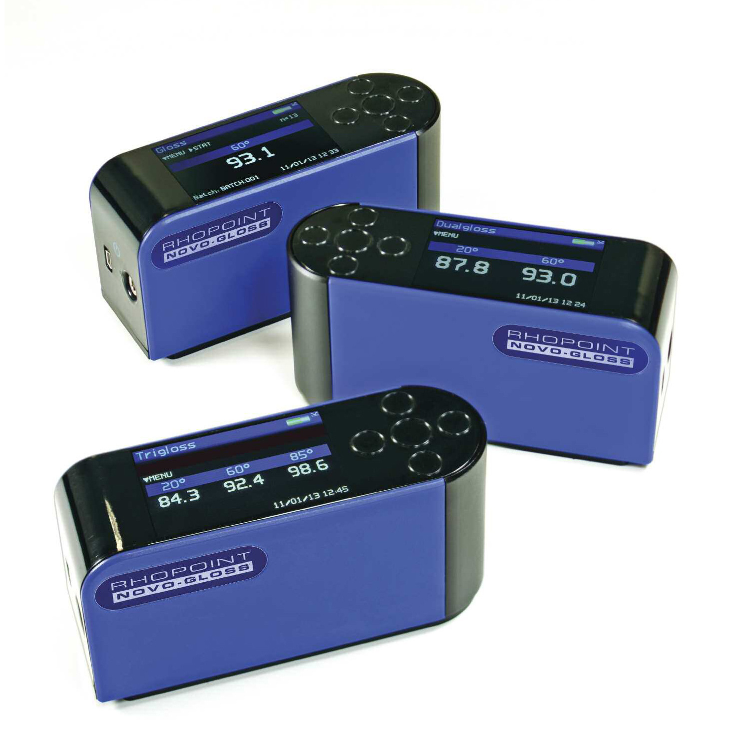 英国rhopoint光泽度仪 Novo-Gloss 20/60/85º三角度光泽度计