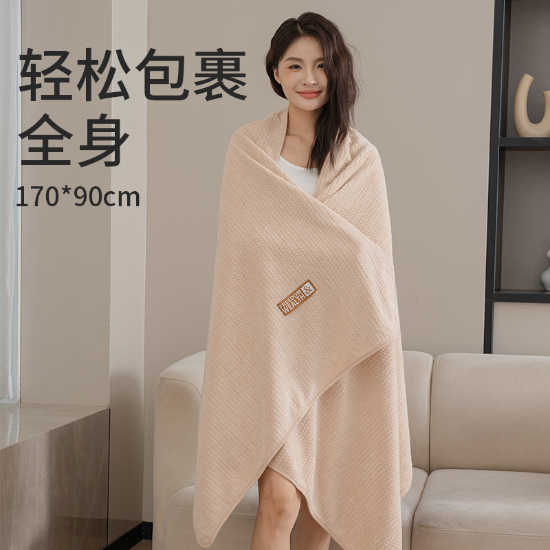 Adult Household Absorbent Corn Kernels Men's and Women's Bath Towels Event Gifts Wholesale Coral Velvet Bath Towels Adult Household Absorbent Corn Kernels Men's and Women's Bath Towels Event Gifts Wholesale Coral Velvet Bath Towels