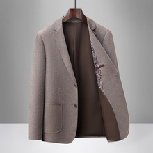 大牌同款2025新款西装男士春秋季高端商务潮流休闲薄款时尚西服男