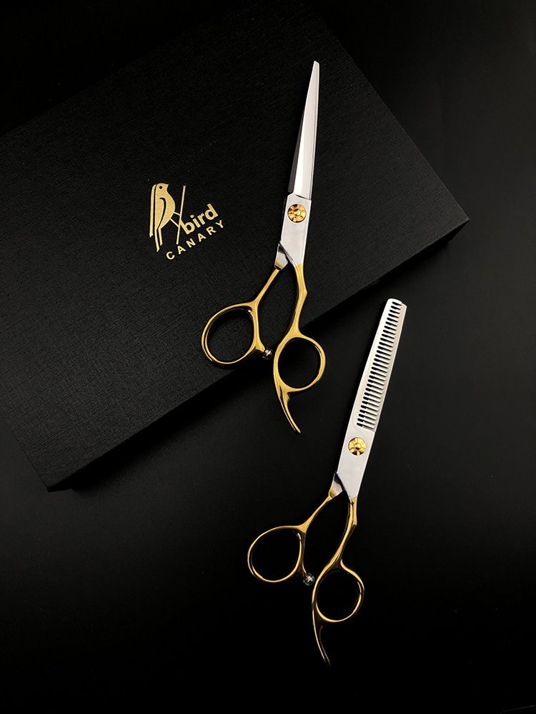 Kit de ciseaux de coiffure professionnels pour coupe cheveux_voghion.com