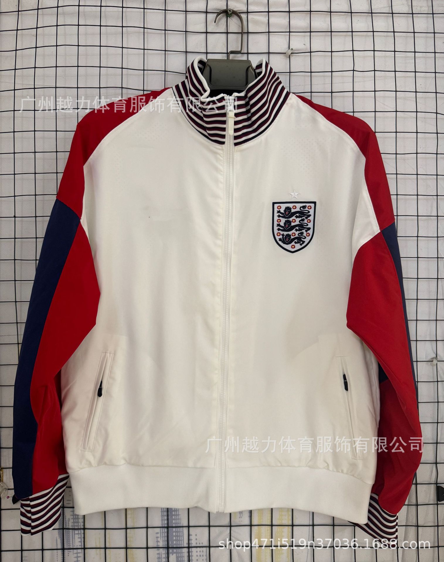 Chaqueta Bordada retro de manga larga y gruesa Manchester United Barcelona Inglaterra Brasil Real Madrid Liverpool image 80