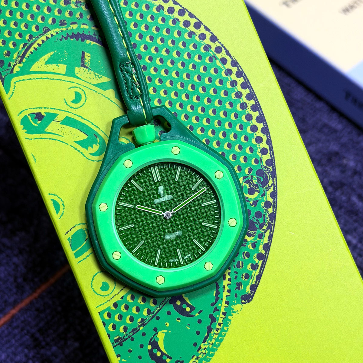 Reloj de bolsillo creativo de lujo ligero reloj de bolsillo simple impermeable reloj de cuarzo reloj de reloj de octogono reloj al por mayor