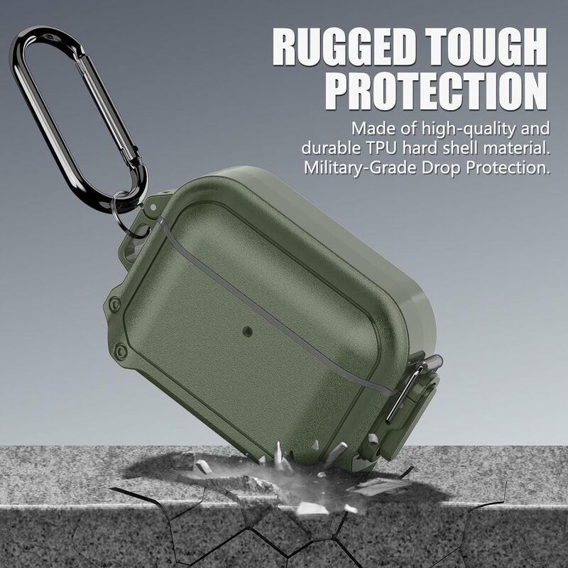 Cross-Border New Product Suitable for Airpodspro3 Protective Cover All-Inclusive Waterproof Earphone Case Airpodpro3 Protective Cover