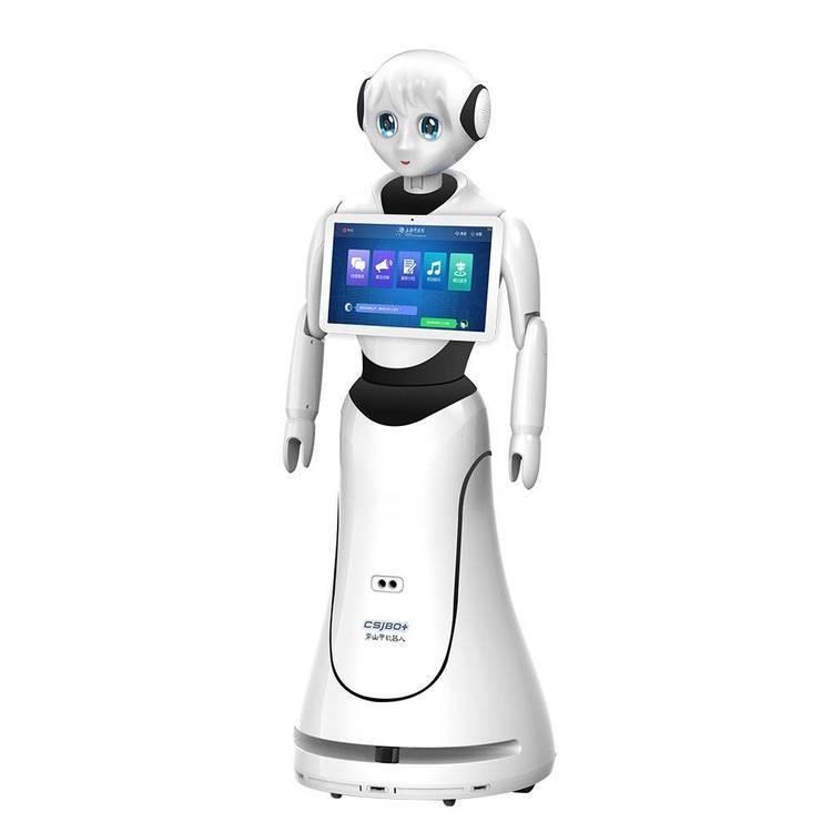 穿山甲爱丽丝迎宾导览讲解机器人 可用于政务展厅银行宣传 诚信供