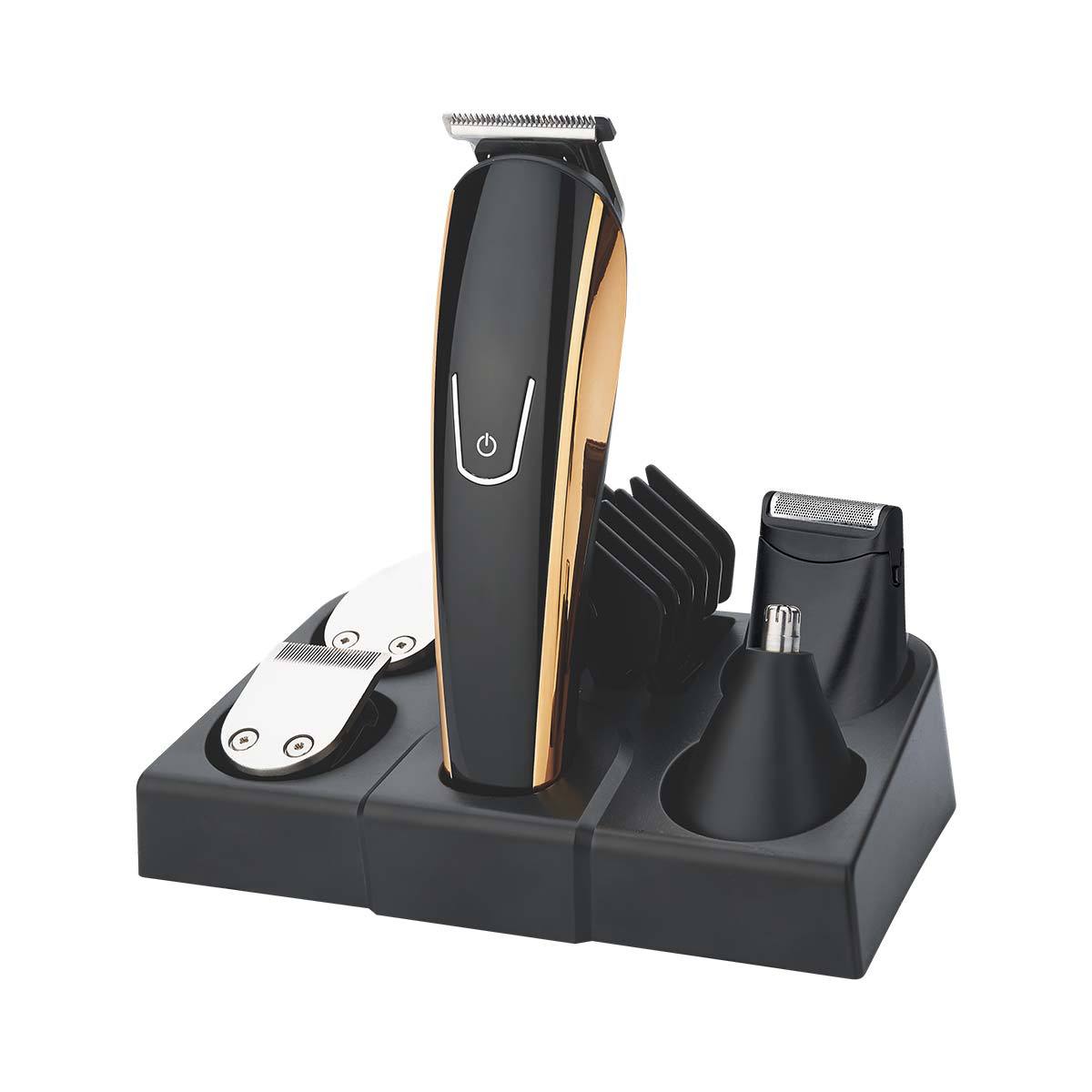 Juego de cortapelos eléctricos para el hogar Cortapelos eléctricos multifuncionales 5 en 1 Cortapelos eléctricos de corte de barba al por mayor transfronterizo