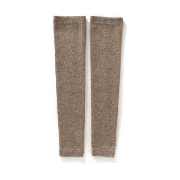 Knitted cashmere leg warmers, long socks for autumn and winter, warm protection for old cold legs, knee joint protection, anti-cold leg covers, ankle protection