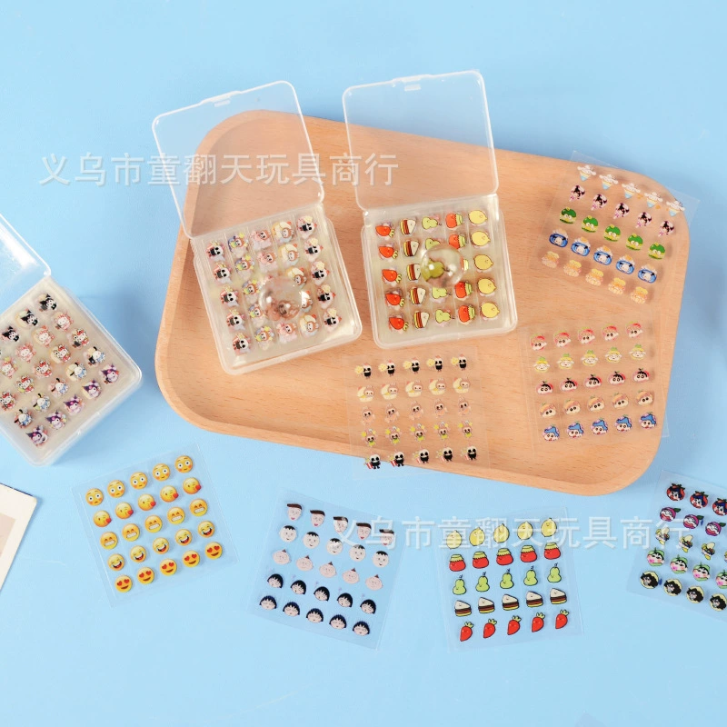 Cartoon sticker, stickers, set, toy for elementary school students for friend, internet celebrity