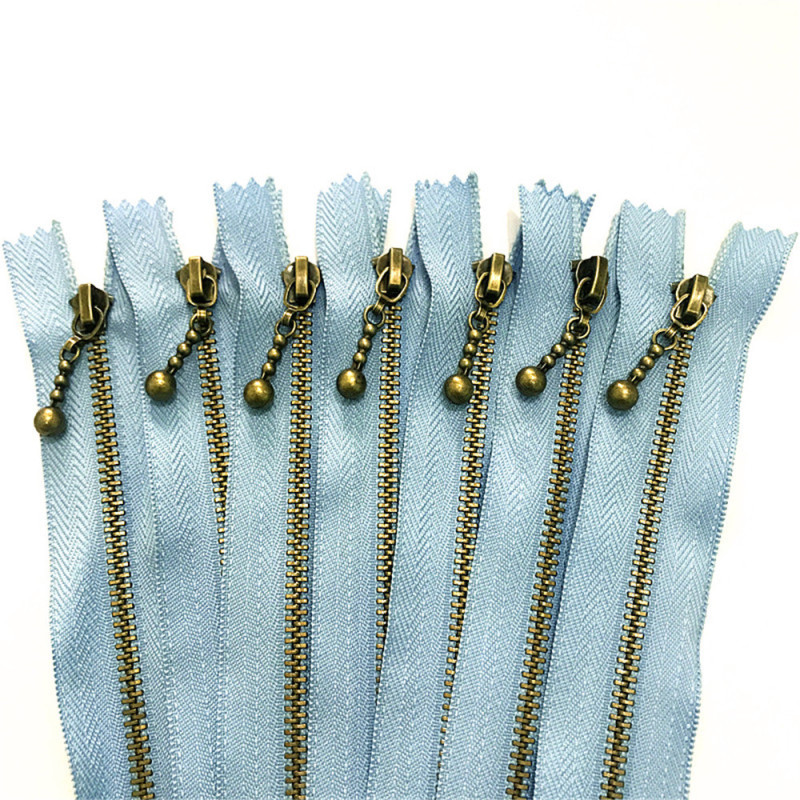 No.3 古代ブロンズジッパー ジッパーバッグ ペンシルバッグ ジッパー DIY 手作りバッグ クローズテール 30-50cm|undefined