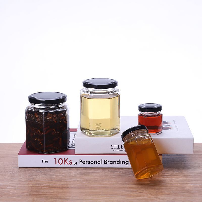 食品级玻璃罐水果罐头瓶耐高温子带盖牛肉酱辣椒酱包装密封罐直销|undefined