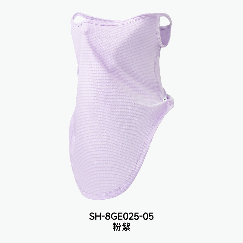 Máscara de ciclismo de Sun Moss para mujer, protección UV de verano, bufanda de seda de hielo, protector solar de pesca, máscara de oreja al por mayor