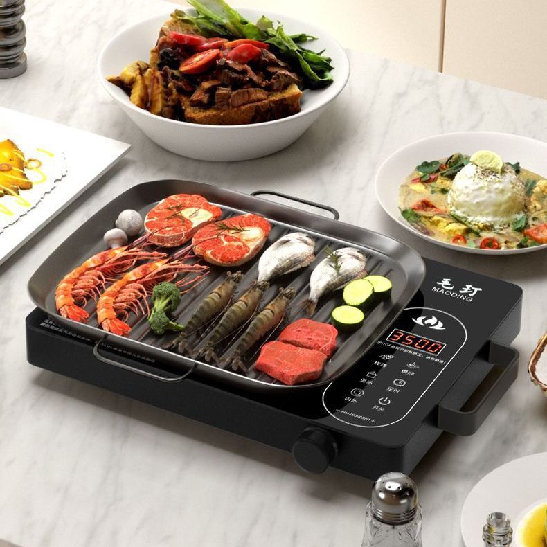 Electric Ceramic Stove for Stir-Frying, Household Full Set of Glass Integrated Cup Teapot, High Temperature Resistant Induction Cooker, Light Wave New Model for Delivery