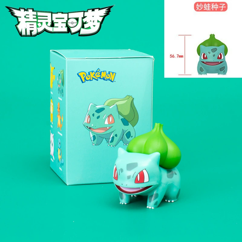 Mini Figure Toy (Pokémon) — Collectible Standing & Sleeping Poses, Boxed Miniatures