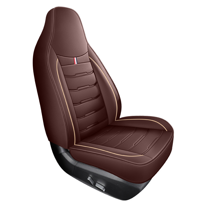 25 Years New All-Inclusive One-Piece Head Full Leather Car Seat Cushion Cover Four-Season Universal Seat Cushion Amazon Cross-Border Wholesale