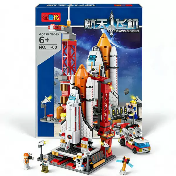 (Clearout discount price) Space Shuttle 437 Granules [Chinese Color Box]