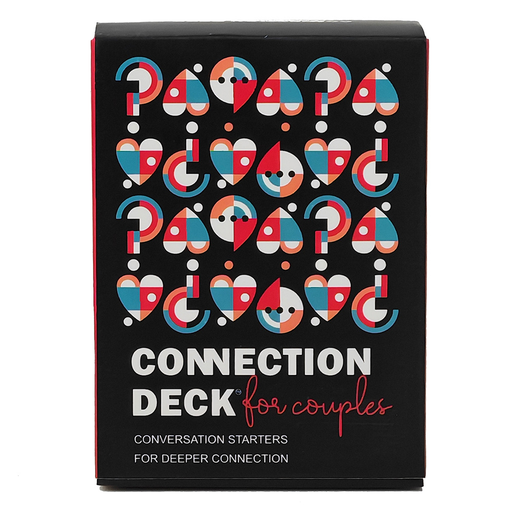 Comeciton deck tarjeta de juego de pareja en inglés tarjeta de diálogo afectuoso juego de mesa lover spot