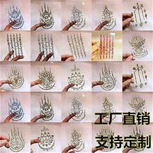 工厂莲花掩面佛泽度金拉胡五经文钱袋九尾狐泰国符片金属贴纸