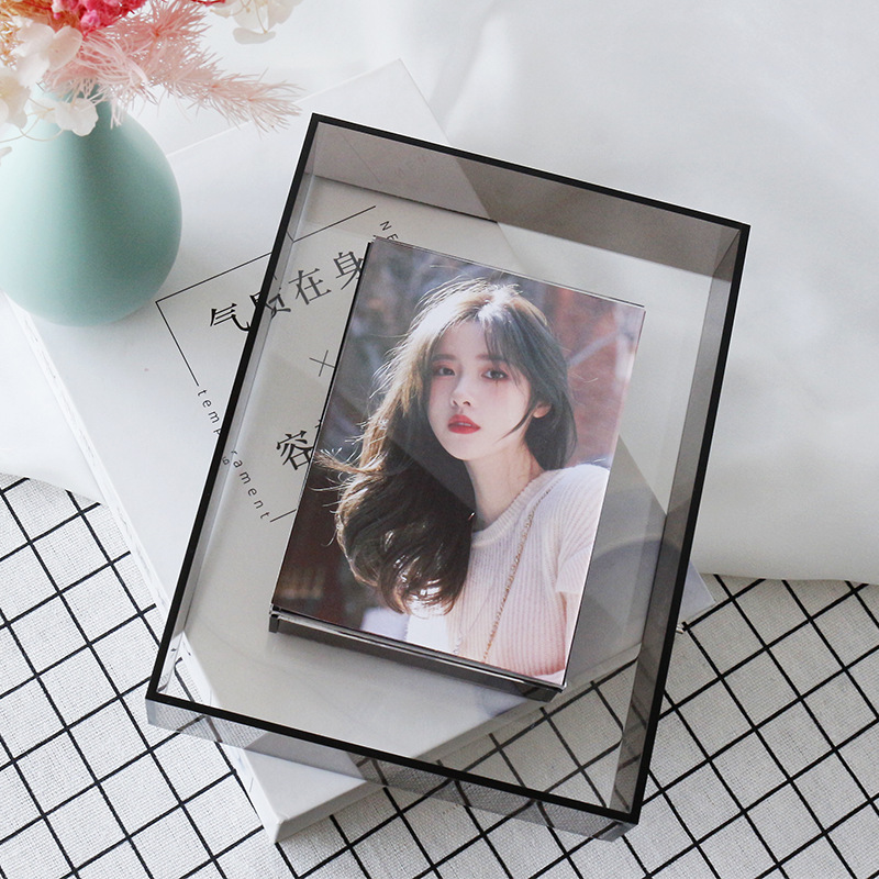 Transparent Clip Acrylic Photo Frame Modern Simple Three-Dimensional Picture Frame Display Frame Desktop Ornaments Photo Frame Transparent Clip Acrylic Photo Frame Modern Simple Three-Dimensional Picture Frame Display Frame Desktop Ornaments Photo Frame