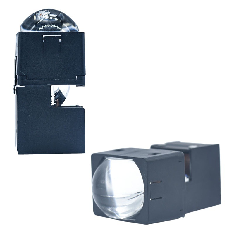 Venta directa de fábrica de 1,5 pulgadas doble lámpara Copa LED matriz doble Módulo de luz de alta potencia modificado coche faro lejos y cerca integrado