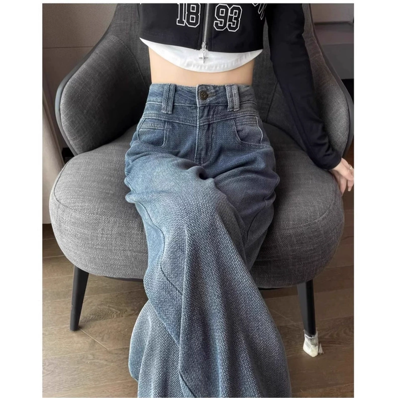 2025 [Весенний новый] Прямые майские джинсы с высокой талией