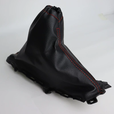 Cover, Gear Lever Cover, Gear – Cab and accessories - 510-handbrake-red-leather