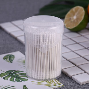 200 Pop-up Cotton Swabs, Baby Cotton Swabs, Spiral Thin Paper Shaft Cotton Swabs, Baby Cotton Swabs, Baby Cotton Swabs, Wholesale Thin Stick