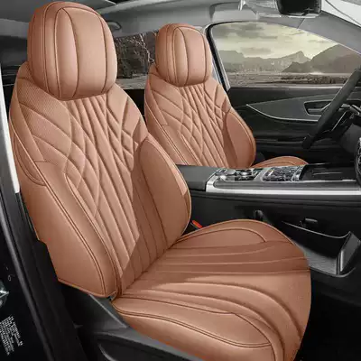seat cushion covers, Modelə uyğun (Original) oturacaq örtükləri - amber-brown-standard-edition-note-the-model-year-rear-half-cover