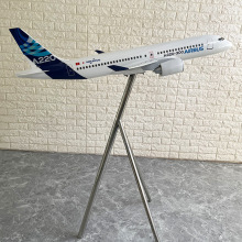 定制1:30空客A220-300原型涂装大飞机模型120cm 展厅落地摆件收藏