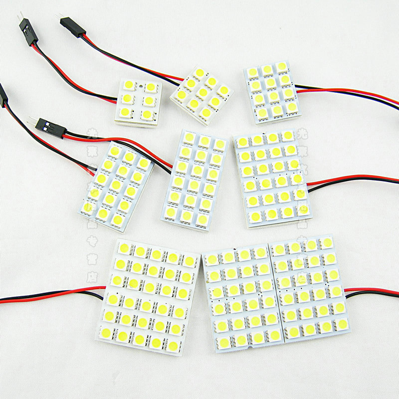 Oferta especial led5050 lectura luz LED techo coche luz interior iluminación decorativa luz 5050 luz de la habitación