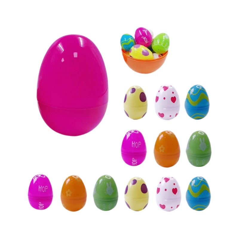 Huevo de Pascua de descompresión traje de dinosaurio caja ciega niños fiesta juguete DIY simulación huevo juguete de Pascua