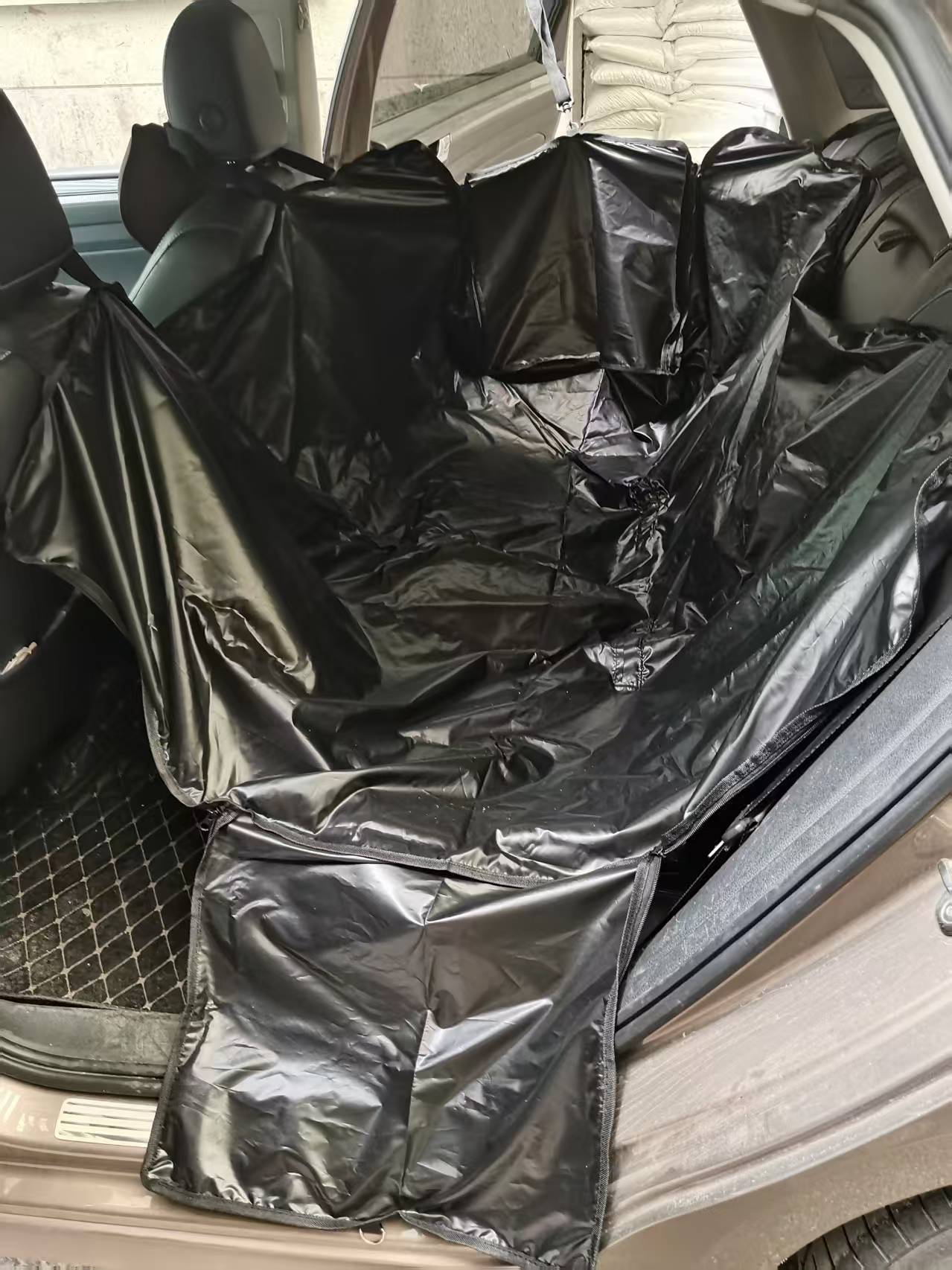 Cojín para mascotas del maletero del automóvil, cojín para mascotas del automóvil a prueba de suciedad e impermeable, cojín para perros engrosados, distribución transfronteriza