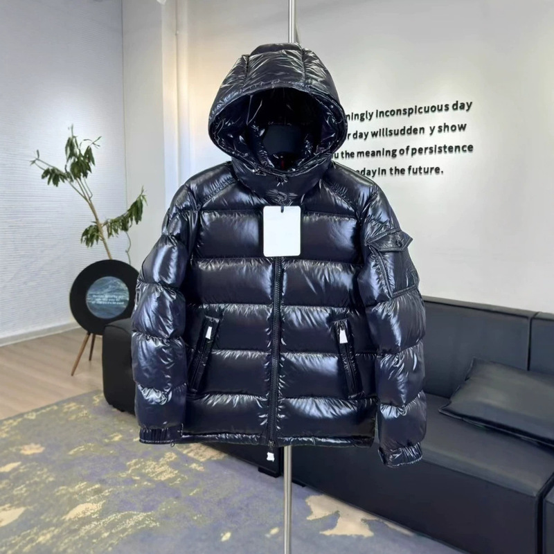 Maya High Version Hooded down Jacket Maya Unisex Hooded Solid Color Jacket Winter down Jacket Maya High Version Hooded down Jacket Maya Unisex Hooded Solid Color Jacket Winter down Jacket