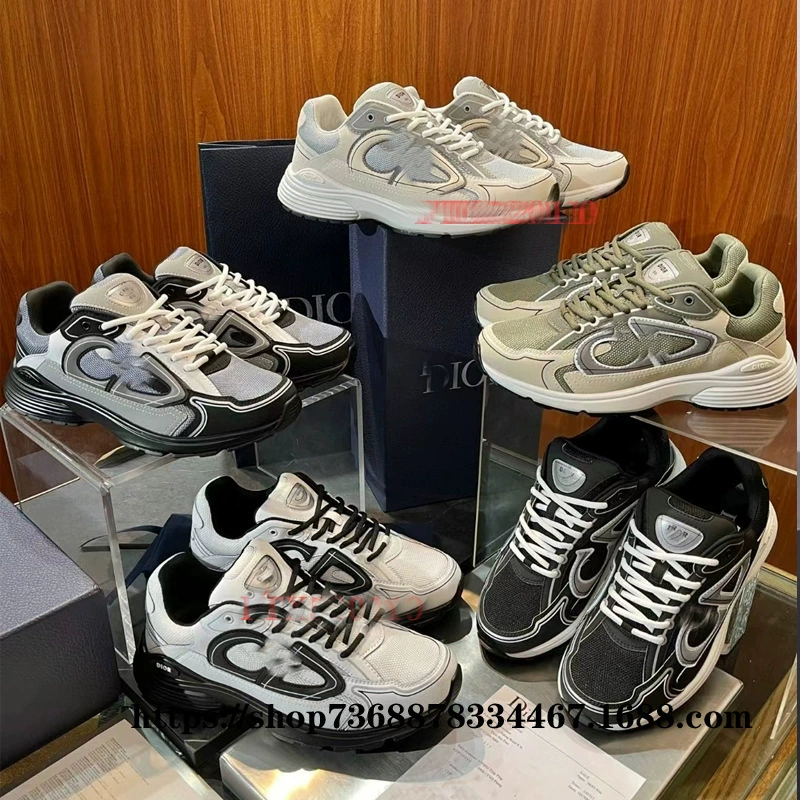 Putian Shoes Pure Original B30 Кроссовки Черный Серебристый Мужская спортивная обувь Dad Shoes Внешняя торговля ZMA1 High.