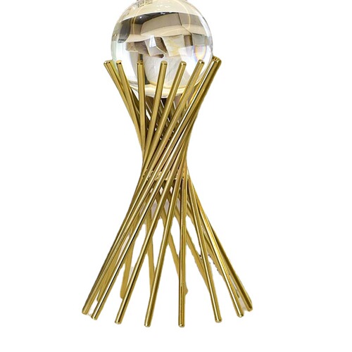 Luxury Nordic Room Living Room Crystal Ball Decor Art Simple Office Desk TV Cabinet Crystal Decoration 