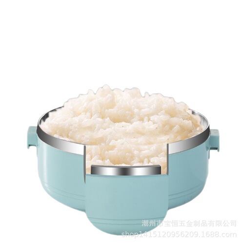 Factory sold stainless steel divided compartment insulated lunch box student cute lunch box 3 layers 2 layers adult multi-layer 4 lunch boxes with lid