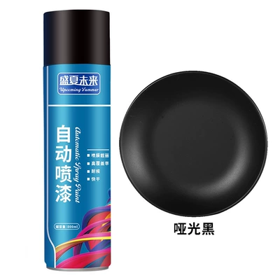 Avtomobil boyası spray paint, coatings, car metal - matte-black-1-bottle-800ml
