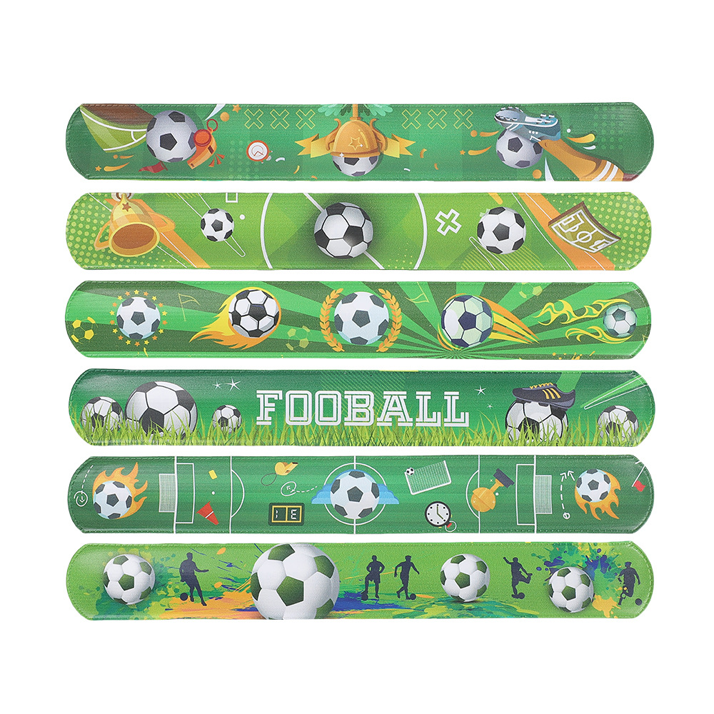 Amazon selecciona cuidadosamente el círculo de palmaditas de fútbol tema de la Copa del Mundo anillo de palmaditas de PVC