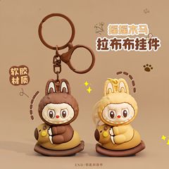 可爱潮玩Labubu钥匙扣卡通挂件立体labubu包包挂件萌趣娃娃机礼品