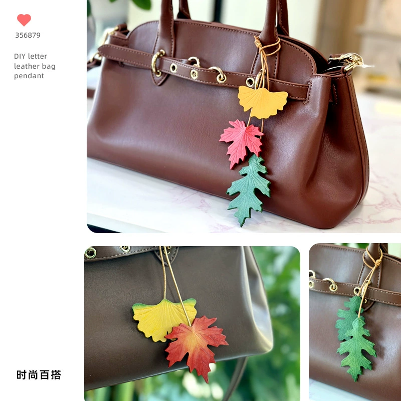 Подлинный дизайн инвентарная сумка handmade, подвеска, украшение для сумки, брелок, натуральная кожа