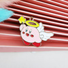 Accessory, metal Japanese cute cartoon pendant