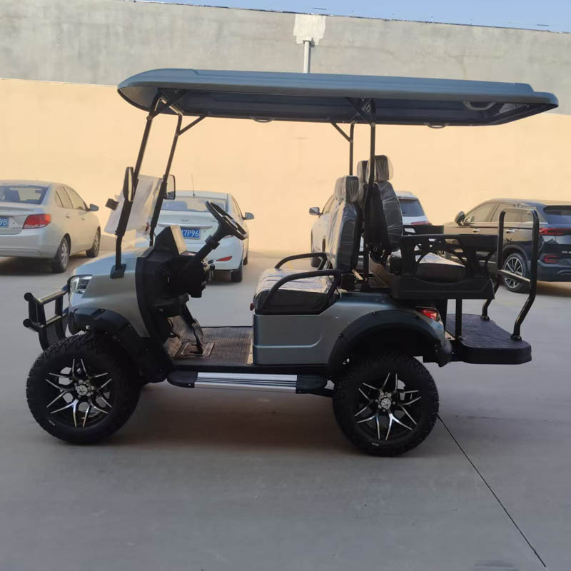 Dewu Junheng Electric Golf Cart 4-Seater 1+1 for Tourist Areas, Parks, Factories, Passenger Transport, Sightseeing, and Vacation Use