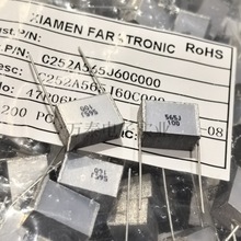 法拉叠层电容 100V565J 5.6UF C252A565J60C000 脚距15mm 千层糕