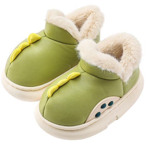 幸福玛丽儿童保暖棉鞋加绒秋冬防水家居户外冬季宝宝羽绒保暖棉鞋