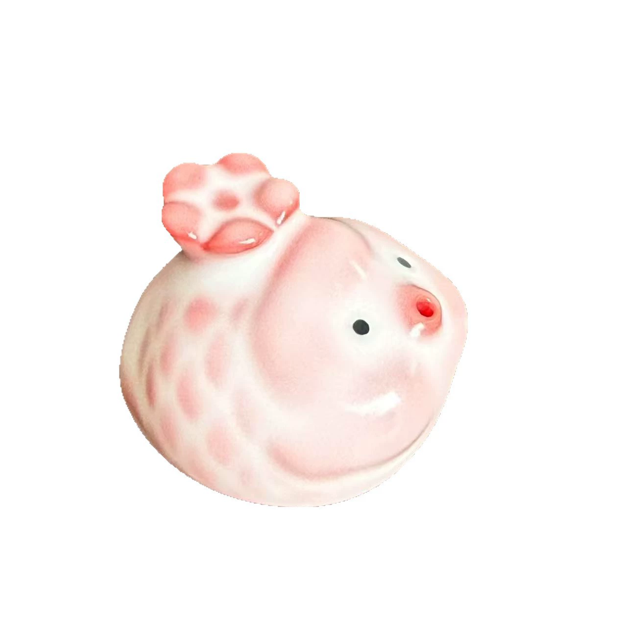 Ceramic Bubble Fish Tea Pet Tea Cup Combination Bubble Fat Fish with Large Household Master Cup Special Tea Cup
