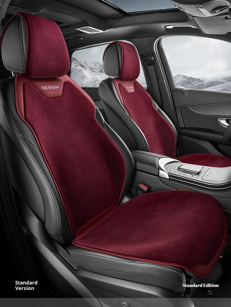 Plush Cushion Half-Pack Seat Cover Velvet Car Seat Cushion Winter Seat Cover Cross-Border E-Commerce Hot Selling Car Seat Cushion