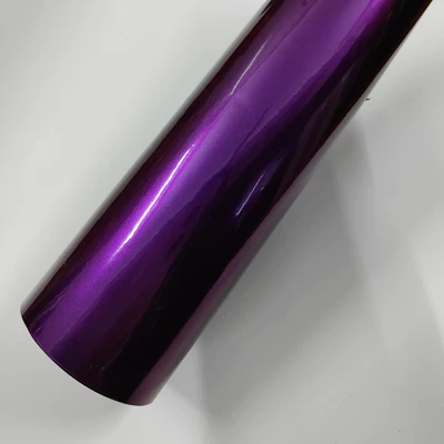 Automotive Film – cross-border electro-optical cutting - 30cm100cm-super-bright-metallic-grape-purple