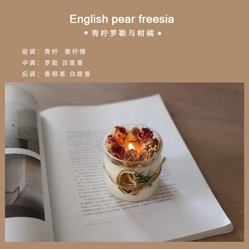 Flores de Gardenia fragancias de banana, plantas de mantequilla, lámparas de mantequilla para amigos, regalos del Día del Maestro, popularidad en línea.