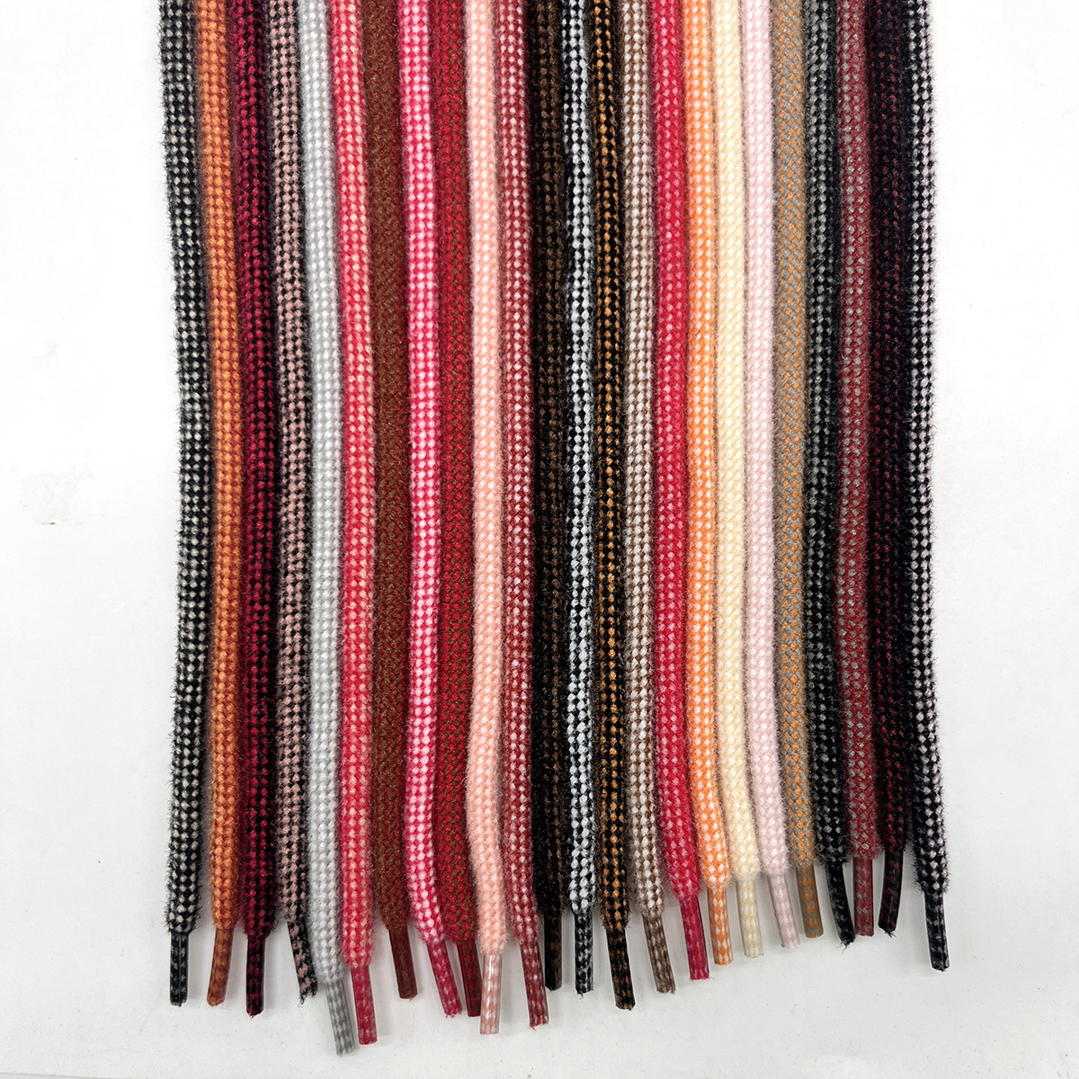 5mm otoño y invierno agrega vello color cuadrado cuerda redonda sólida mano DIY bolsa decoración cuerda redonda trenzada cuerda redonda