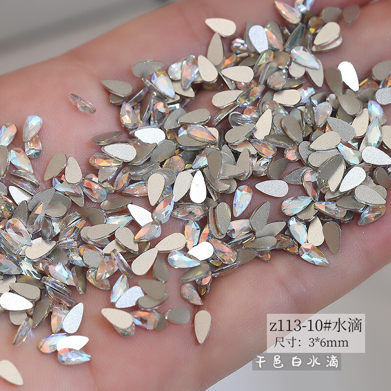 外国貿易製品、カラフルな三日月ダイヤモンド、多用途のヨーロッパとアメリカのフラッシュモカミニムーンダイヤモンドジュエリー|undefined