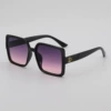 Black frame on the gray and purple